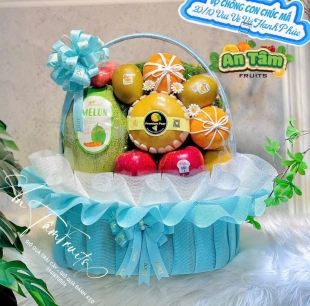 Mẫu giỏ trái cây 4