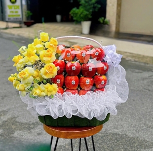 Mẫu giỏ trái cây 16