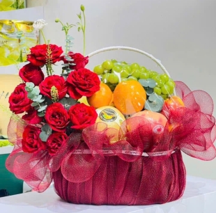 Mẫu giỏ trái cây 12