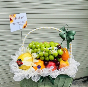 Mẫu giỏ trái cây 11
